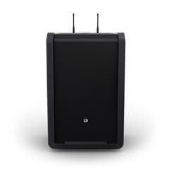 LD Systems ANNY® 10 HHD 2 B8 - 10" tragbares batteriebetriebenes Bluetooth®-PA-System mit Mixer und 2x drahtlosen Handmikrofonen