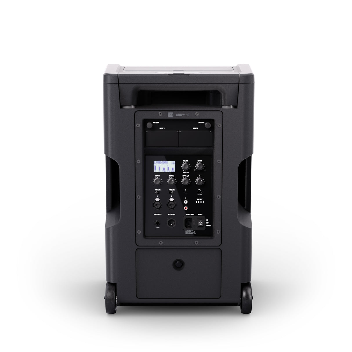 LD Systems ANNY® 10 - 10" tragbares batteriebetriebenes Bluetooth® PA-System mit Mixer