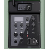 LD Systems ANNY® 8 BPH B5 GN - Tragbarer batteriebetriebener Bluetooth® PA-Lautsprecher mit Mixer und 1x headsetmikrofon (inkl. Bodypack), Adventure Green