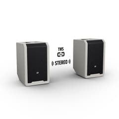 LD Systems ANNY® 8 BPH B5 G - Tragbarer batteriebetriebener Bluetooth® PA-Lautsprecher mit Mixer und 1x Headsetmikrofon (inkl. Bodypack), Urban Grey