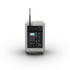 LD Systems ANNY® 8 BPH B5 G - Tragbarer batteriebetriebener Bluetooth® PA-Lautsprecher mit Mixer und 1x Headsetmikrofon (inkl. Bodypack), Urban Grey