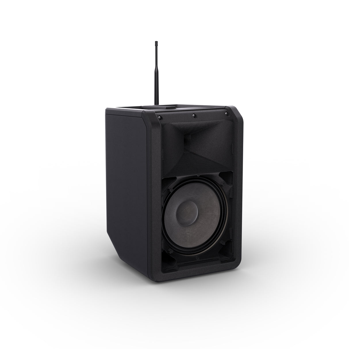 LD Systems ANNY® 8 BPH B5 - Tragbarer batteriebetriebener Bluetooth® PA-Lautsprecher mit Mixer und 1x Headset-Mikrofon (inkl. Bodypack), Stage Black