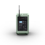 LD Systems ANNY® 8 BPH B6 GN - Tragbarer batteriebetriebener Bluetooth® PA-Lautsprecher mit Mixer und 1x headsetmikrofon (inkl. Bodypack), Adventure Green