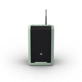 LD Systems ANNY® 8 BPH B8 GN - Tragbarer batteriebetriebener Bluetooth® PA-Lautsprecher mit Mixer und 1x headsetmikrofon (inkl. Bodypack), Adventure Green