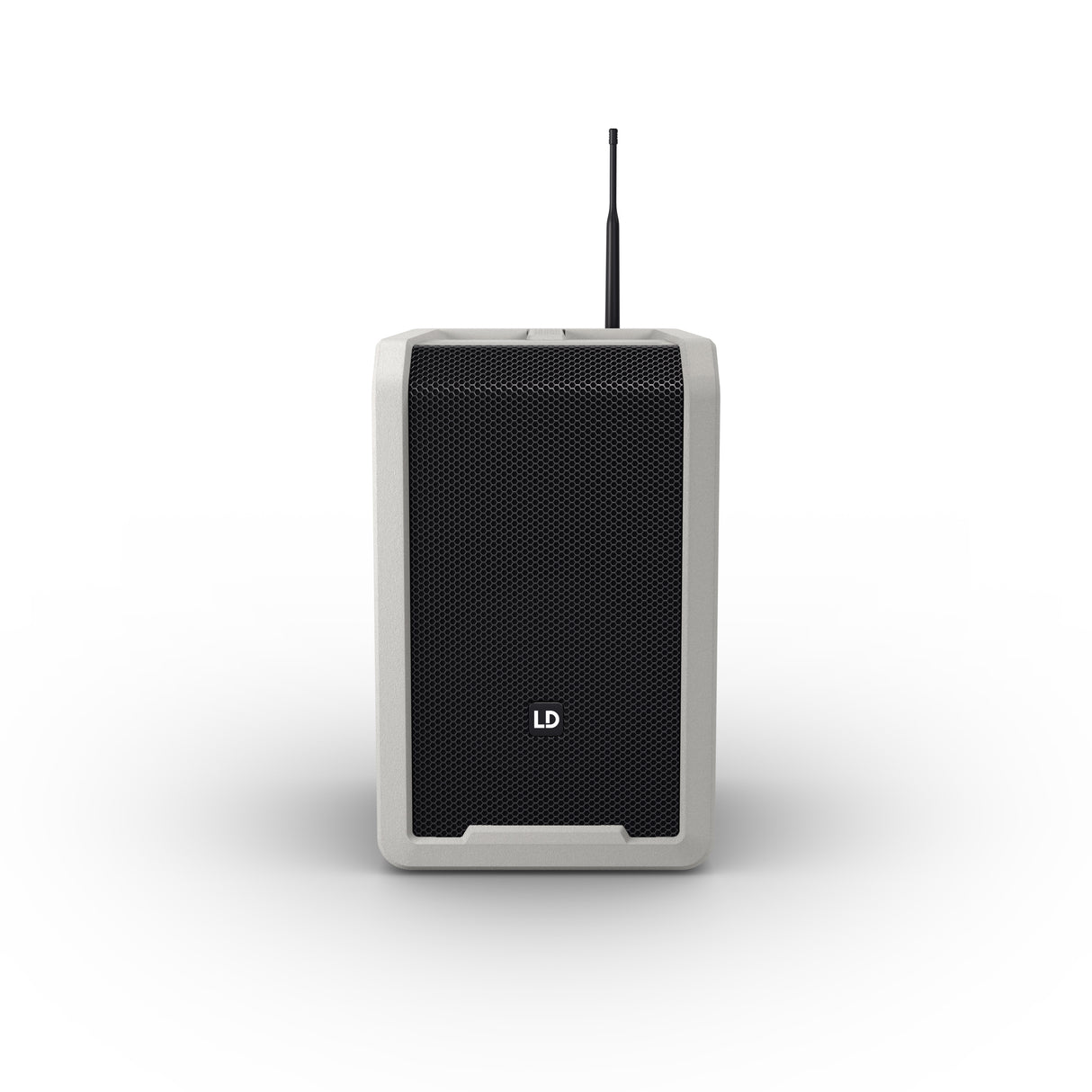 LD Systems ANNY® 8 BPH B8 G - Tragbarer batteriebetriebener Bluetooth® PA-Lautsprecher mit Mixer und 1x headsetmikrofon (inkl. Bodypack), Urban Grey