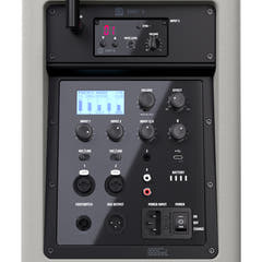 LD Systems ANNY® 8 BPH B8 G - Tragbarer batteriebetriebener Bluetooth® PA-Lautsprecher mit Mixer und 1x headsetmikrofon (inkl. Bodypack), Urban Grey