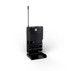 LD Systems ANNY® 8 BPH B8 - Tragbarer batteriebetriebener Bluetooth® PA-Lautsprecher mit Mixer und 1x headsetmikrofon (inkl. Bodypack), Stage Black