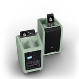 LD Systems ANNY® 8 GN - Tragbarer batteriebetriebener Bluetooth® PA-Lautsprecher mit Mixer, Adventure Green