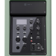 LD Systems ANNY® 8 GN - Tragbarer batteriebetriebener Bluetooth® PA-Lautsprecher mit Mixer, Adventure Green