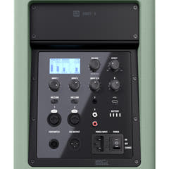 LD Systems ANNY® 8 GN - Tragbarer batteriebetriebener Bluetooth® PA-Lautsprecher mit Mixer, Adventure Green