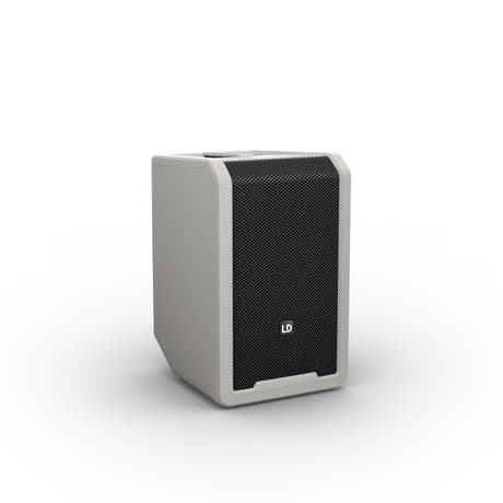 LD Systems ANNY® 8 G - Tragbarer batteriebetriebener Bluetooth® PA-Lautsprecher mit Mixer, Urban Grey