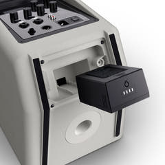 LD Systems ANNY® 8 G - Tragbarer batteriebetriebener Bluetooth® PA-Lautsprecher mit Mixer, Urban Grey