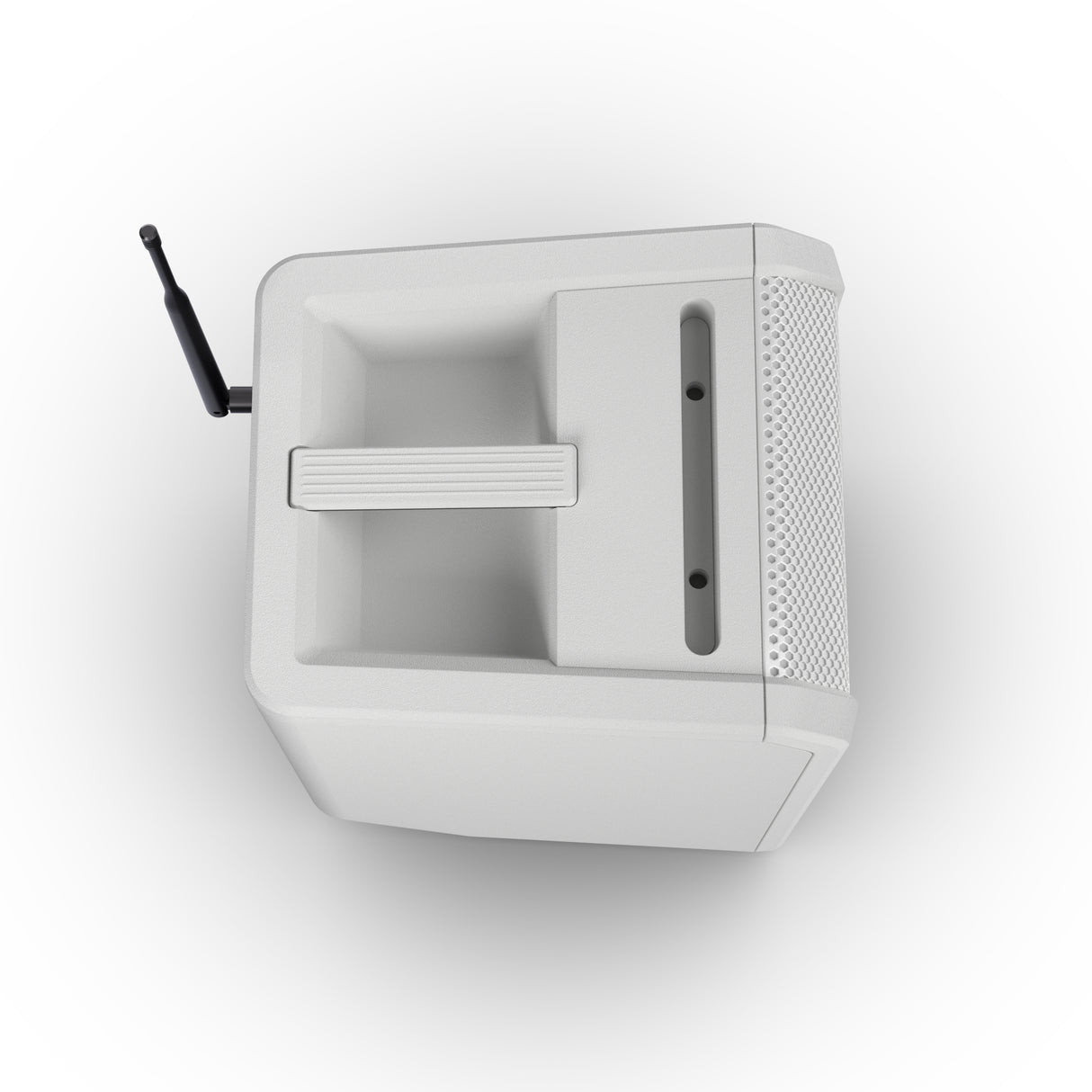 LD Systems ANNY® 8 HHD B5 W - Tragbarer batteriebetriebener Bluetooth® PA-Lautsprecher mit Mixer und 1x drahtlosem Handmikrofon, Reinweiß