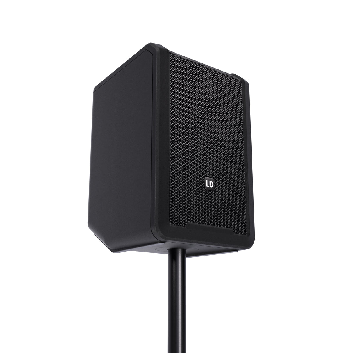 LD Systems ANNY® 8 HHD B6 - Tragbarer batteriebetriebener Bluetooth® PA-Lautsprecher mit Mixer und 1 x drahtlosem Handmikrofon, Stage Black