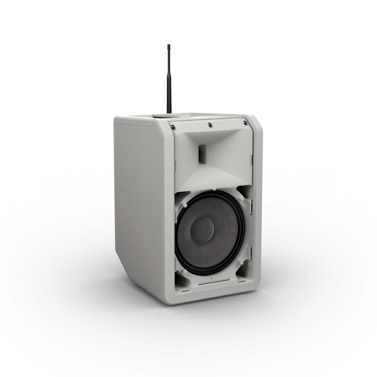 LD Systems ANNY® 8 HHD B8 G - Tragbarer batteriebetriebener Bluetooth® PA-Lautsprecher mit Mixer und 1 drahtlosem Handmikrofon, Urban Grey