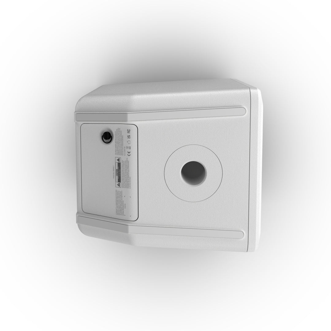 LD Systems ANNY® 8 HHD B8 W - Tragbarer batteriebetriebener Bluetooth® PA-Lautsprecher mit Mixer und 1x drahtlosem Handmikrofon, Reinweiß