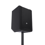 LD Systems ANNY® 8 HHD B8 - Tragbarer batteriebetriebener Bluetooth® PA-Lautsprecher mit Mixer und 1 x drahtlosem Handmikrofon, Stage Black