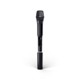 LD Systems ANNY® 8 HHD B8 - Tragbarer batteriebetriebener Bluetooth® PA-Lautsprecher mit Mixer und 1 x drahtlosem Handmikrofon, Stage Black
