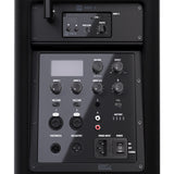 LD Systems ANNY® 8 HHD B8 - Tragbarer batteriebetriebener Bluetooth® PA-Lautsprecher mit Mixer und 1 x drahtlosem Handmikrofon, Stage Black