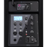 LD Systems ANNY® 8 HHD B8 - Tragbarer batteriebetriebener Bluetooth® PA-Lautsprecher mit Mixer und 1 x drahtlosem Handmikrofon, Stage Black