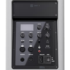 LD Systems ANNY® 8 W - Tragbarer batteriebetriebener Bluetooth® PA-Lautsprecher mit Mixer, Reinweiß