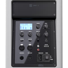 LD Systems ANNY® 8 W - Tragbarer batteriebetriebener Bluetooth® PA-Lautsprecher mit Mixer, Reinweiß