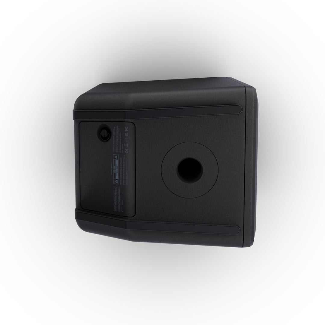 LD Systems ANNY® 8 - Tragbarer batteriebetriebener Bluetooth® PA-Lautsprecher mit Mixer, Stage Black