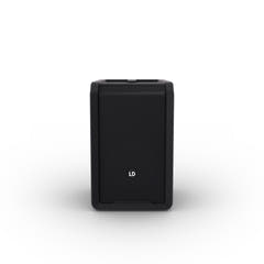 LD Systems ANNY® 8 - Tragbarer batteriebetriebener Bluetooth® PA-Lautsprecher mit Mixer, Stage Black