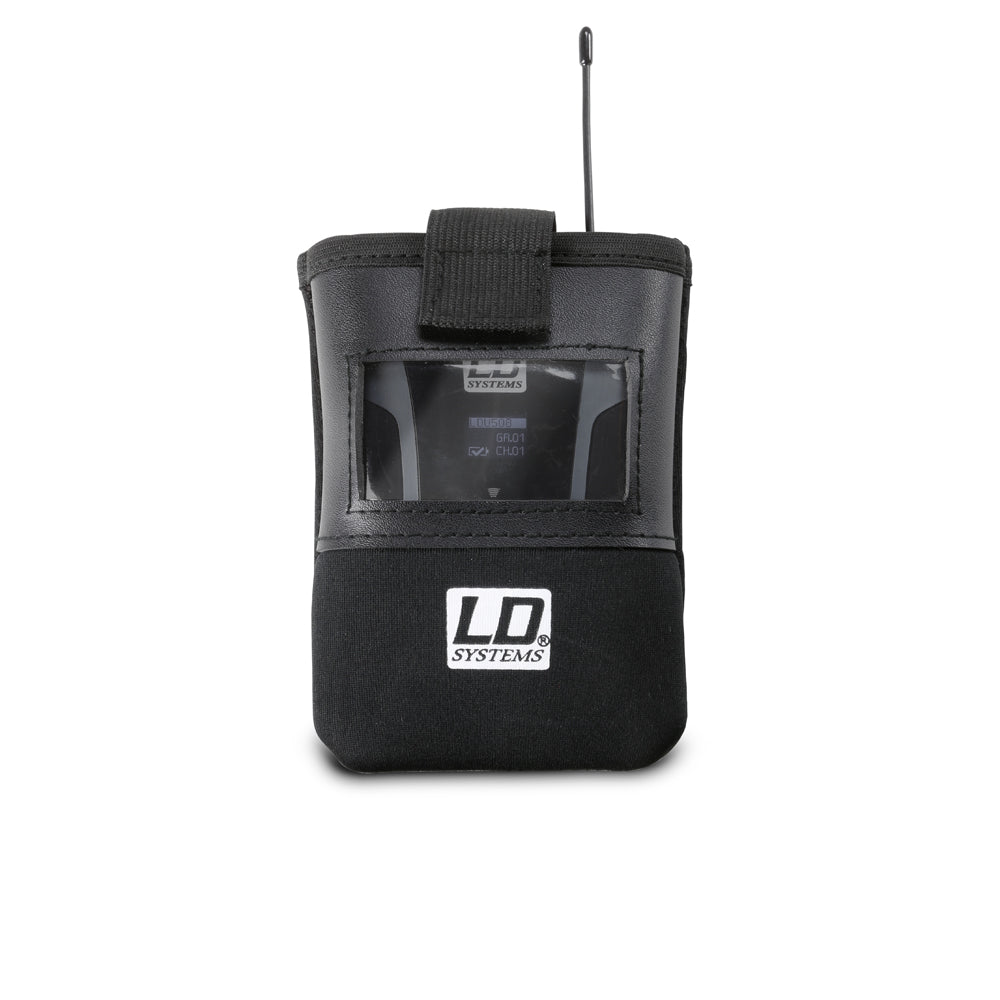 LD Systems BP POCKET 2 - Tasche für Bodypack-Sender mit transparentem Fenster