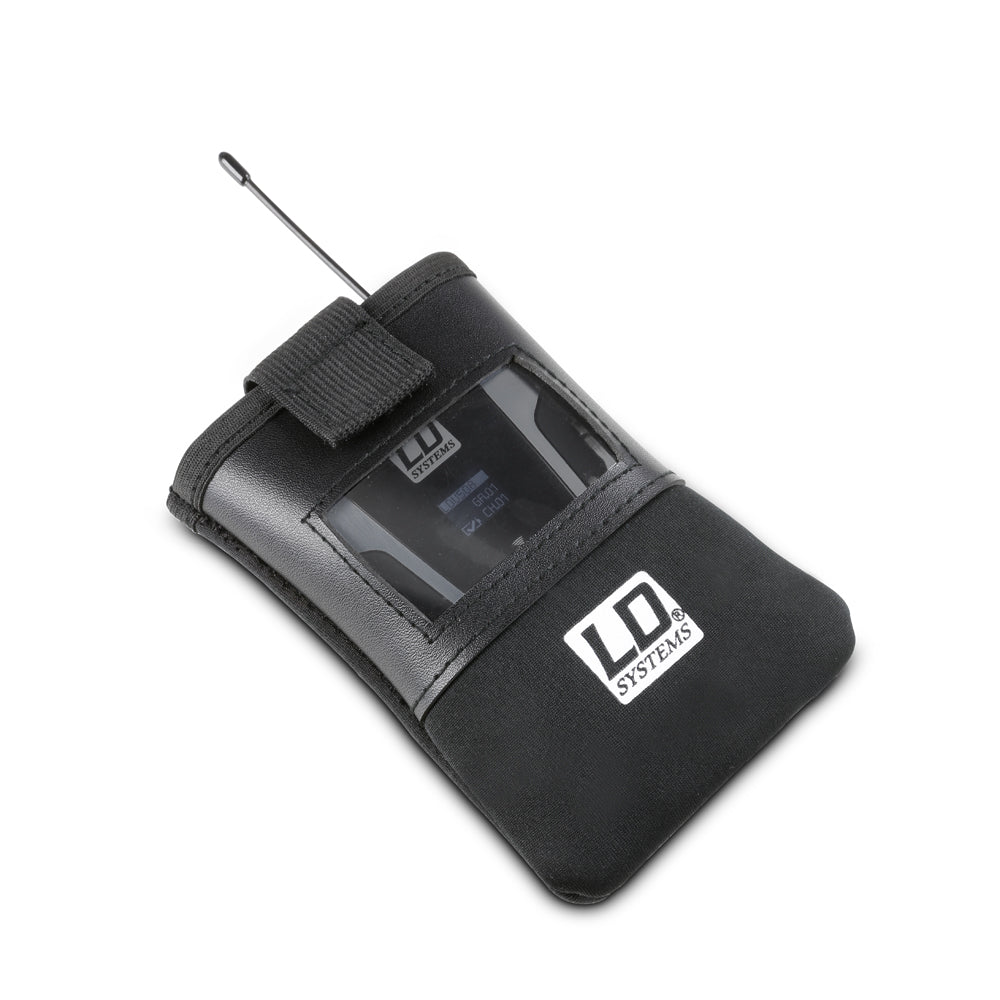 LD Systems BP POCKET 2 - Tasche für Bodypack-Sender mit transparentem Fenster