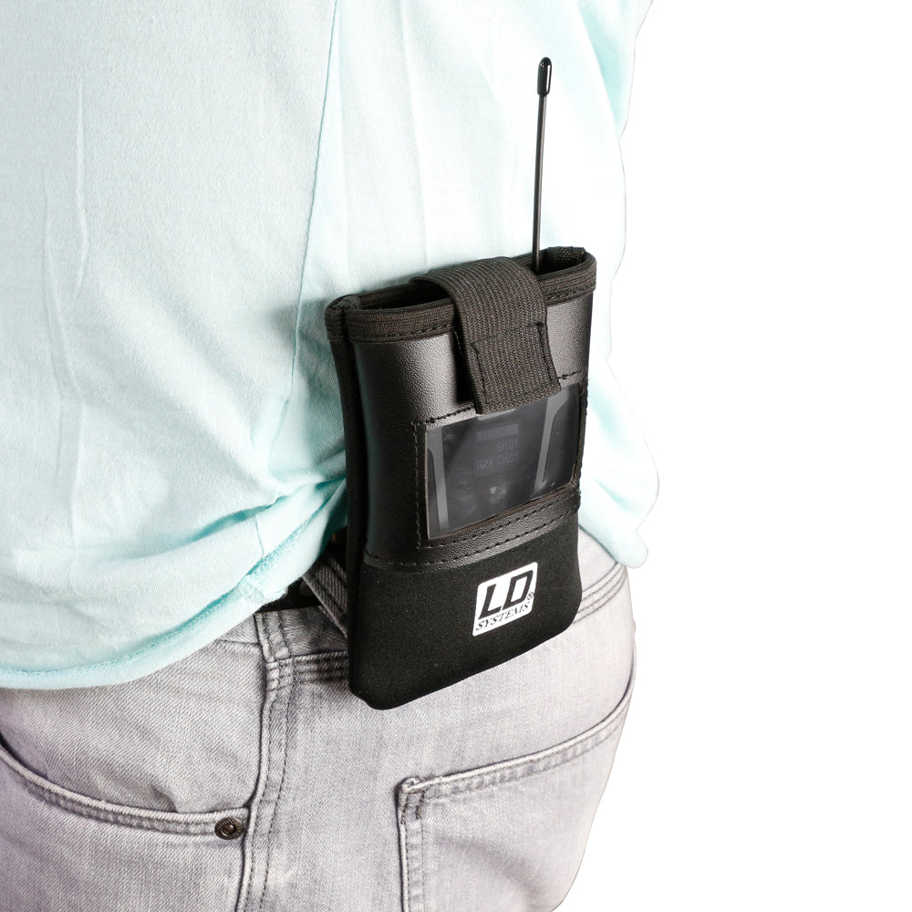 LD Systems BP POCKET 2 - Tasche für Bodypack-Sender mit transparentem Fenster