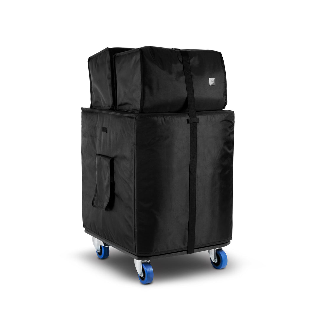 LD Systems DAVE 18 G4X BAG SET - Transportsatz mit Rollplatte und Schutzüberzug für DAVE 18 G4X
