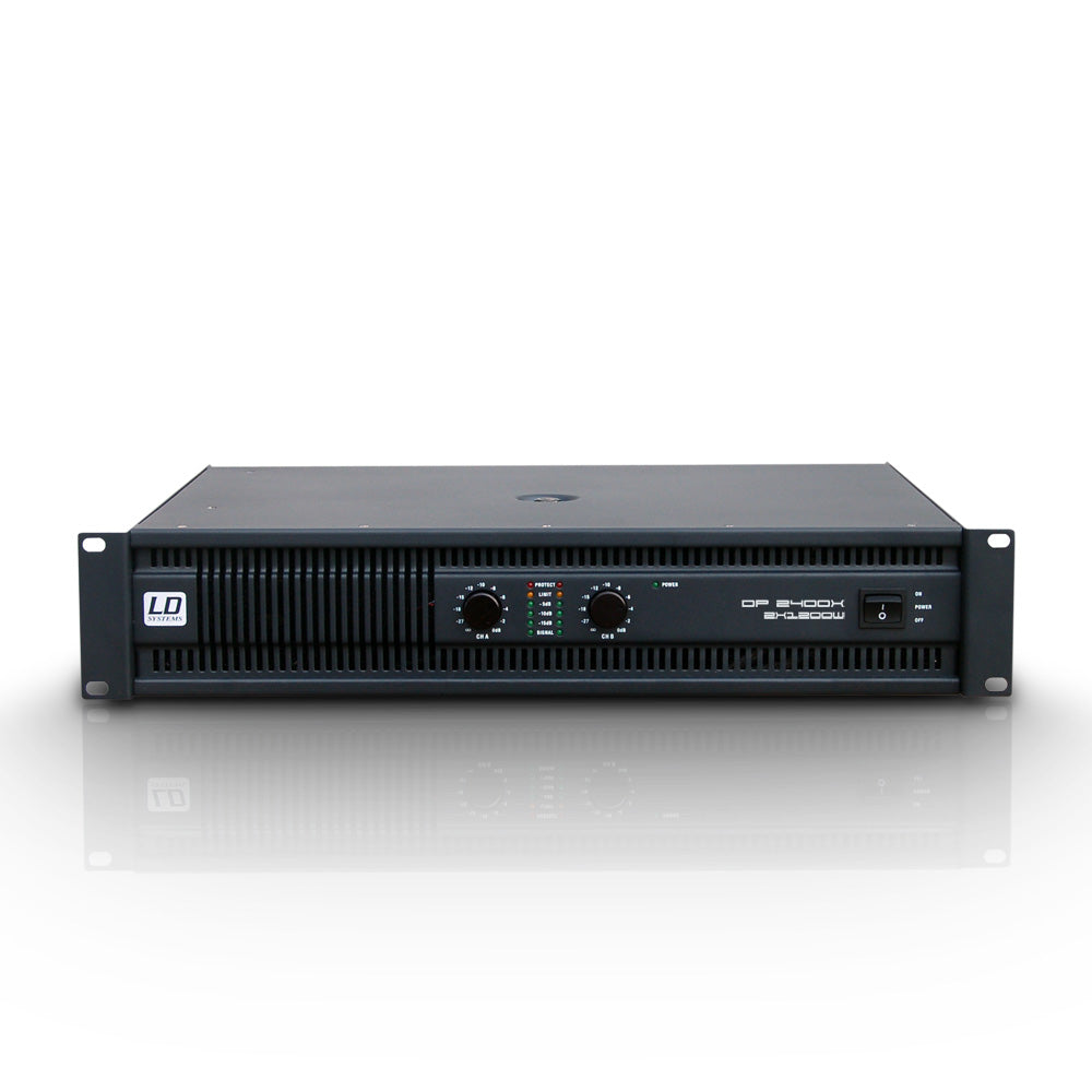 LD Systems DEEP2 2400 X - Endstufe (2x600W, 8 Ohm)