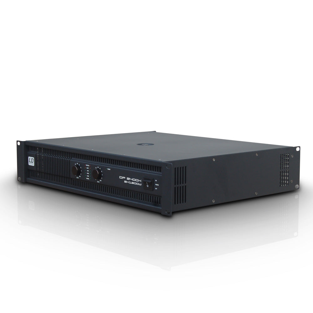 LD Systems DEEP2 2400 X - Endstufe (2x600W, 8 Ohm)