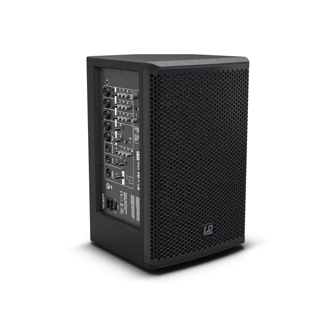 LD Systems MIX 10 A G3 - Aktiver 2-Wege-Lautsprecher mit integriertem 7-Kanal-Mixer