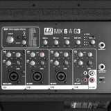 LD Systems MIX 6 A G3 - Aktiver 2-Wege-Lautsprecher mit integriertem 4-Kanal mixer