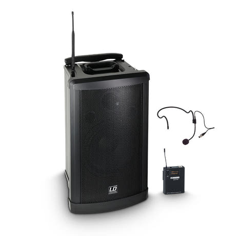 LD Systems Roadman 102 HS B6 - Tragbarer PA-Lautsprecher mit headset
