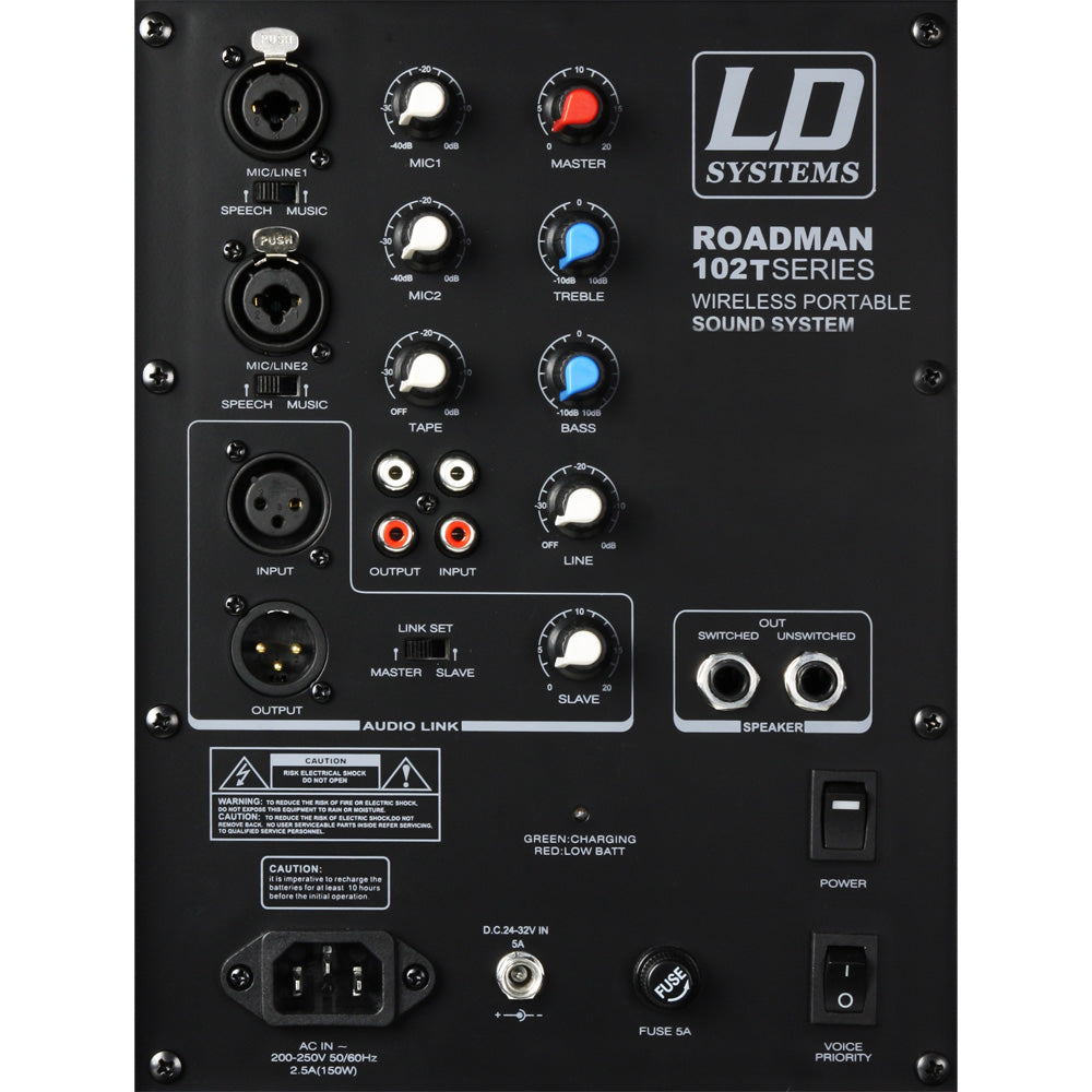 LD Systems Roadman 102 Headset - Tragbarer, aktiver Lautsprecher