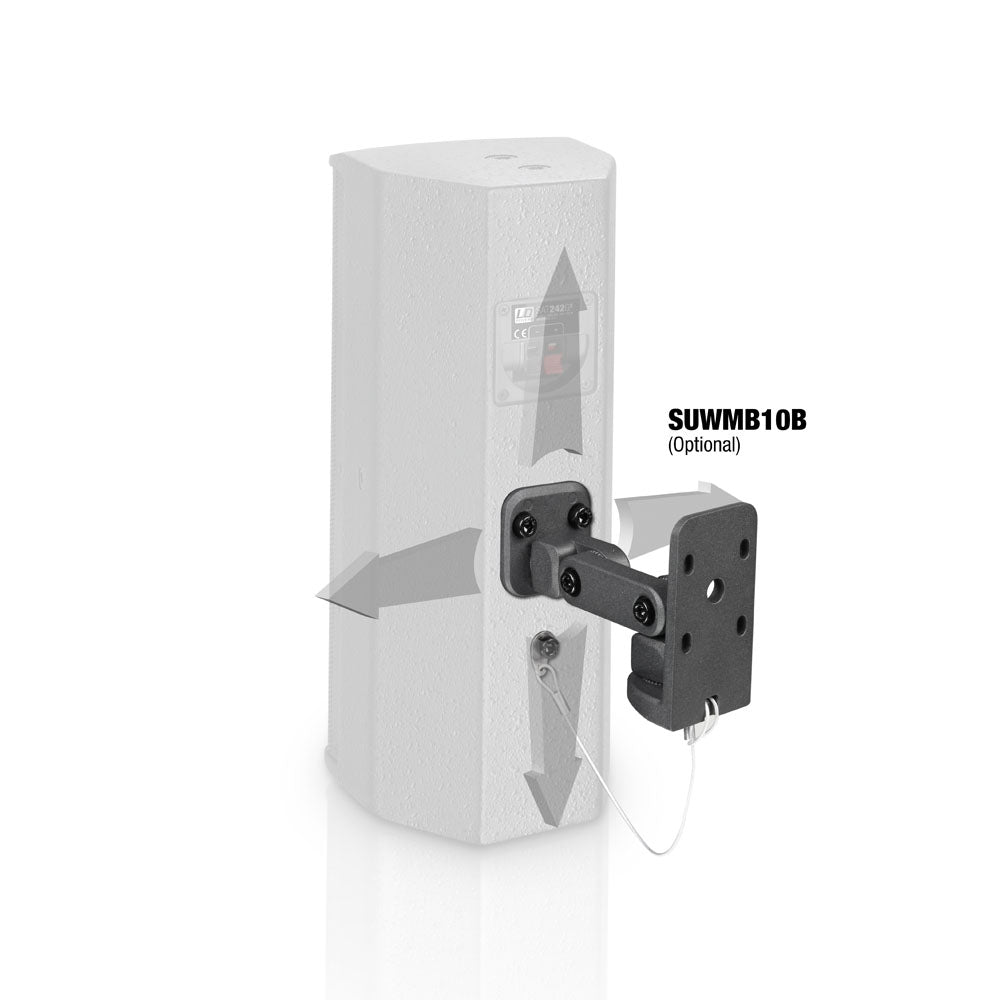 LD Systems SAT 242 G2 Lautsprecherpaar 100W RMS 8 Ohm