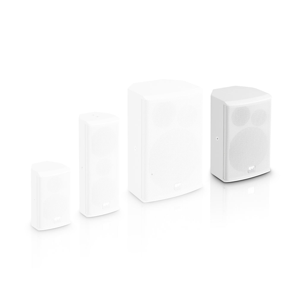 LD Systems SAT 62 G2 Lautsprecherset RMS (Weiß, 80W, 8 Ohm)