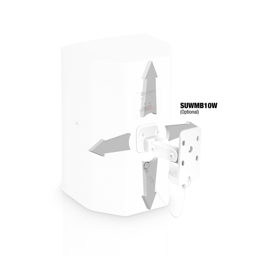 LD Systems SAT 62 G2 Lautsprecherset RMS (Weiß, 80W, 8 Ohm)