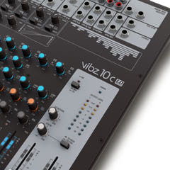 LD Systems VIBZ 10 C – 10-Kanal Mischpult mit Kompressor