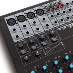 LD Systems VIBZ 10 C – 10-Kanal Mischpult mit Kompressor