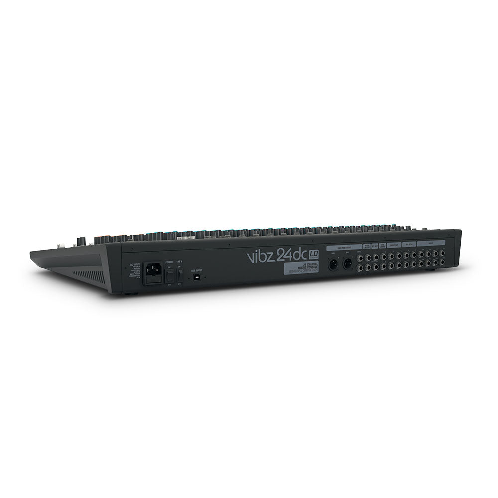 LD Systems VIBZ 24 DC - 24-Kanal Mischpult mit DFX und Kompressor