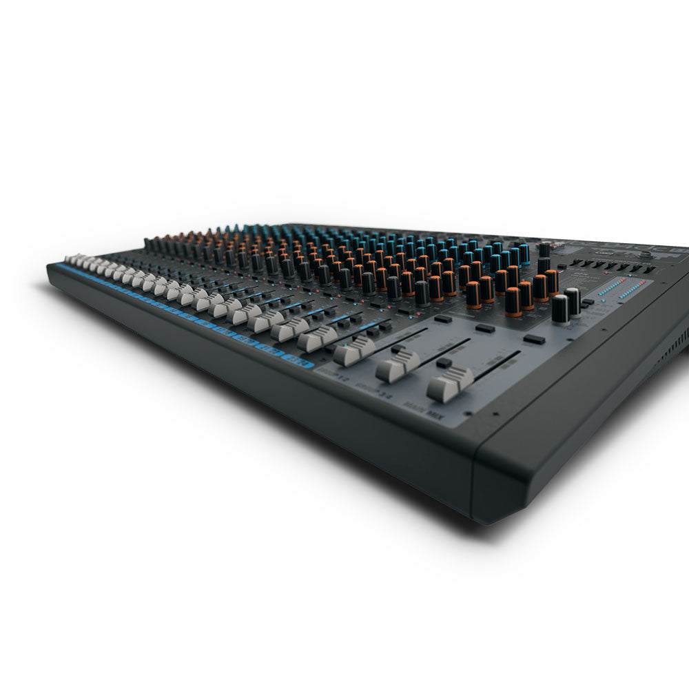 LD Systems VIBZ 24 DC - 24-Kanal Mischpult mit DFX und Kompressor