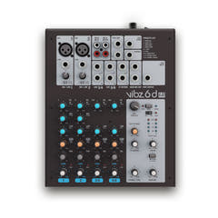 LD Systems VIBZ 6 D - 6-Kanal Mischpult mit DFX