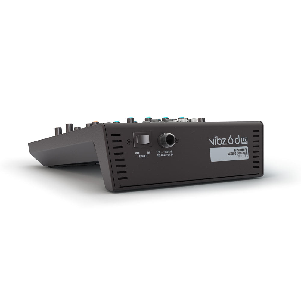 LD Systems VIBZ 6 D - 6-Kanal Mischpult mit DFX