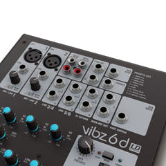 LD Systems VIBZ 6 D - 6-Kanal Mischpult mit DFX