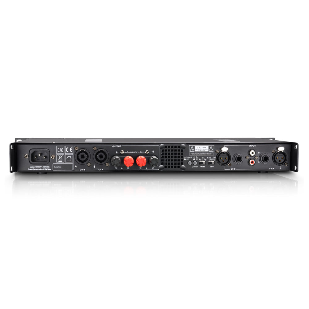 LD Systems XS 200 - Endstufe (2x50W, 8 Ohm)