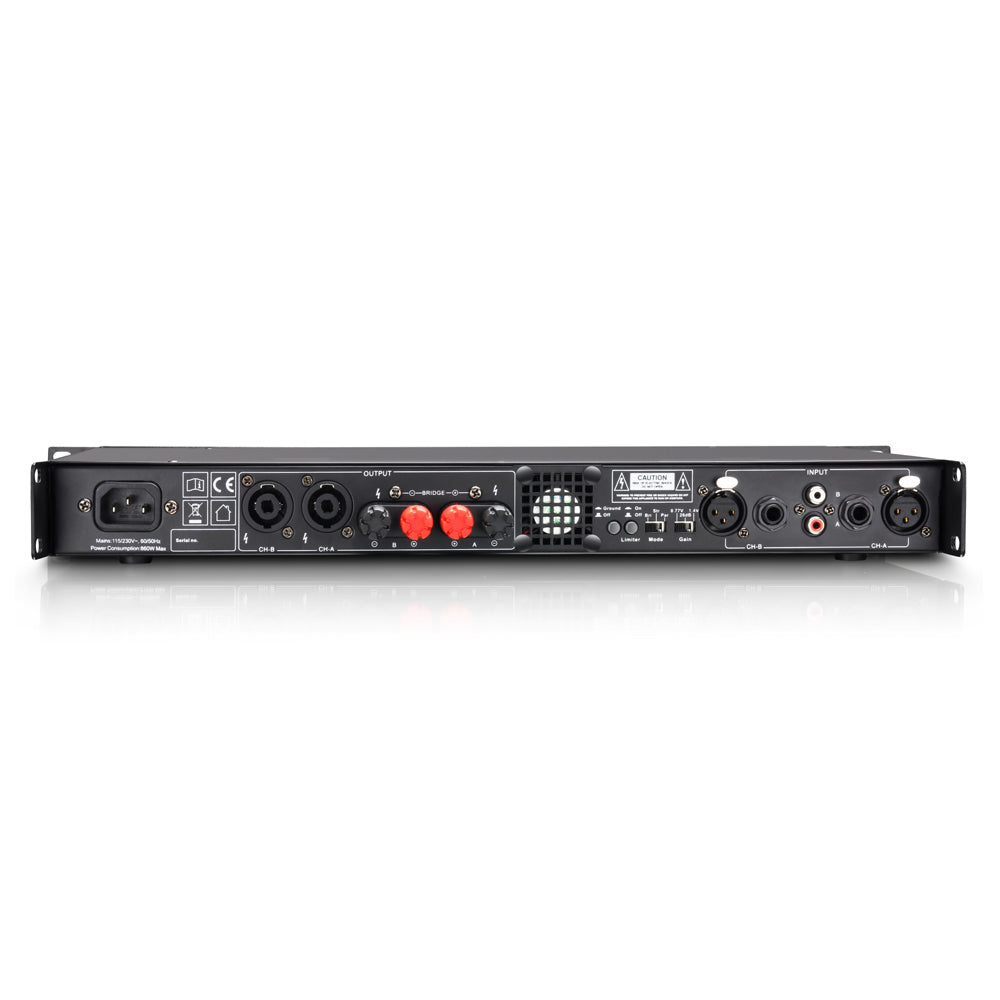 LD Systems XS 700 - Effektverstärker (2x200W, 8 Ohm)